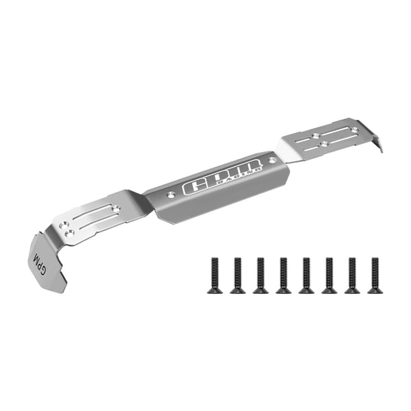 Stainless Steel Chassis Full Center Skid Kit For Traxxas 1:16 Mini Maxx / Mini XRT VXL 3S Monster Truck Upgrades
