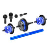 4140 Carbon Steel + 7075 Alloy Front & Centre & Rear Complete Differential For Traxxas 1/16 Mini Maxx 4WD RTR Brushless Monster Truck 107154-1 Upgrades - Blue
