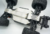 Stainless Steel Chassis Protection Plate (Full Set Of Cutting + Hollow Version) For Traxxas 1/10 Maxx With WideMAXX Monster Truck 89086-4 - 38Pc Set