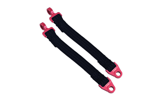 Travel Limit Straps 108mm For Rear Suspension Suitable For Traxxas 1:7 UDR Unlimited Desert Racer Pro-Scale 4X4 85086-4 85076-4 Upgrades - Red
