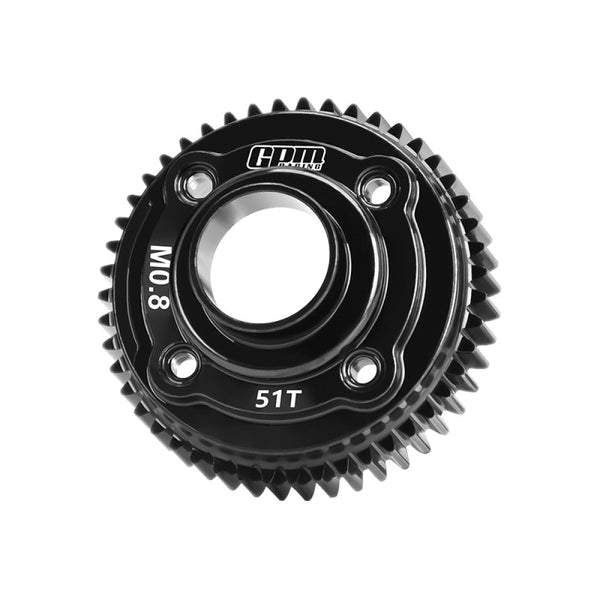 40Cr Carbon Steel 51T Center Differential Spur Gear (0.8 Modulus, 32P) For Traxxas 1/7 UNLIMITED DESERT RACER UDR Upgrades