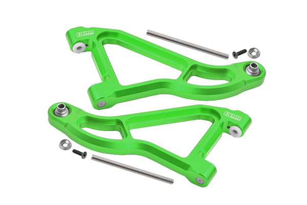 Traxxas Unlimited Desert Racer 4X4 (#85076-4) Aluminum Front Upper Suspension Arm - 1Pr Set Green