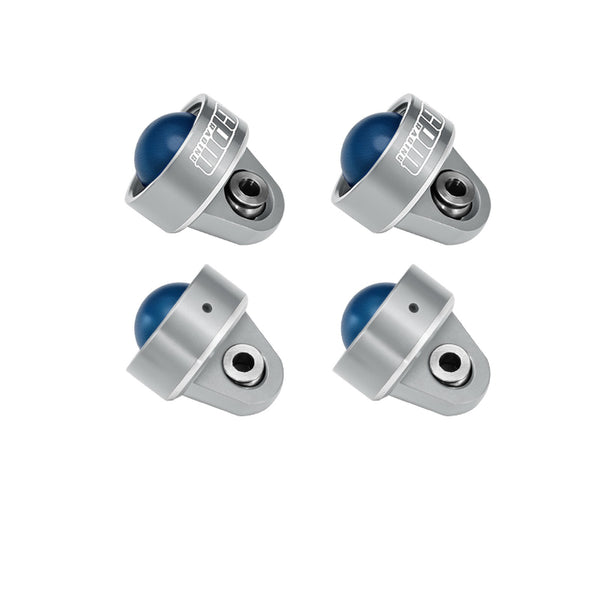 Aluminum 7075-T6 Alloy Shock Caps For Traxxas 1/7 UDR Unlimited Desert Racer 1/10 Slash Mudboss Ford Raptor Rustler 4X4 Ultimate Slash 4X4 Ultimate - Silver
