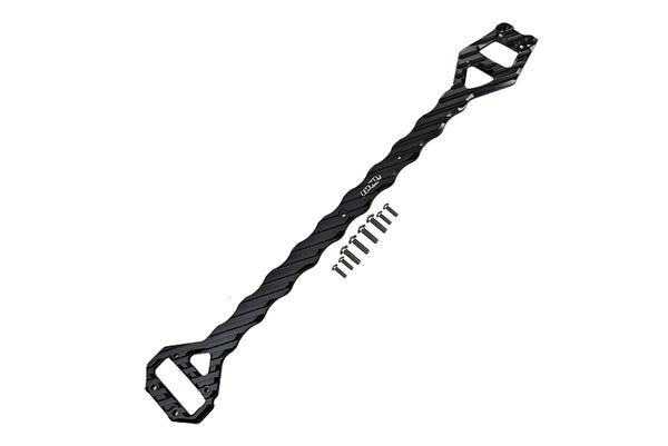 Traxxas XO-01 Supercar Aluminum Sub-Chassis (5mm Thickness) - 1Pc Set Black