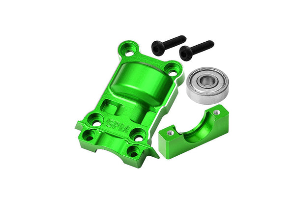 Aluminum 7075 Alloy Rear Lower Gear Cover For Traxxas 1:5 XRT 8S / X Maxx 6S / X Maxx 8S / X Maxx Ultimate 8S / XRT Ultimate 8S Monster Truck Upgrades - Green