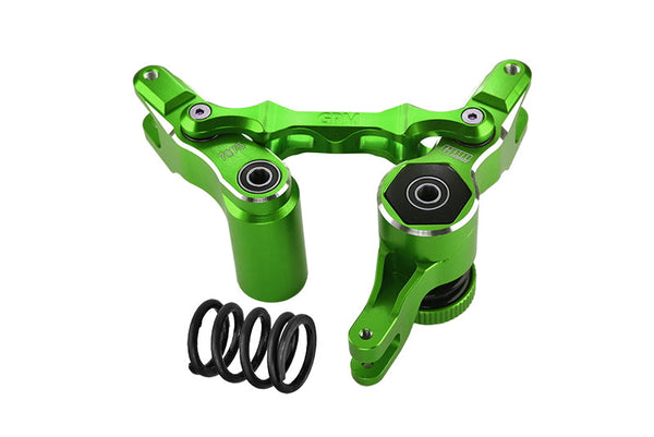Aluminum 7075-T6 Front Steering Assembly For Traxxas 1:5 XRT 8S Monster Truck 78086-4 Upgrades - Green