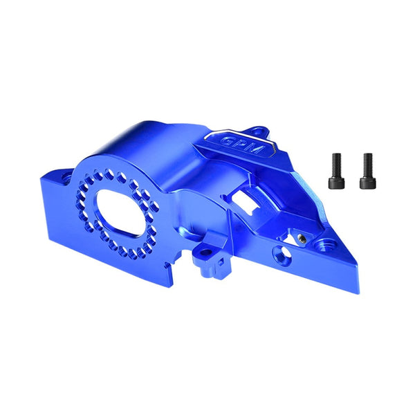 Aluminum 7075 Alloy Integrated Motor Base (Original) For Traxxas 1:16 Mini XRT 3S / Mini Maxx Monster Truck Upgrades - Blue