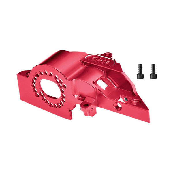 Aluminum 7075 Alloy Integrated Motor Base (Original) For Traxxas 1:16 Mini XRT 3S / Mini Maxx Monster Truck Upgrades - Red