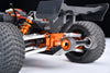 Stainless Steel Bearing Wheelie Bar For Traxxas 1:16 Mini Maxx / Mini XRT 3S Monster Truck Upgrades - Orange