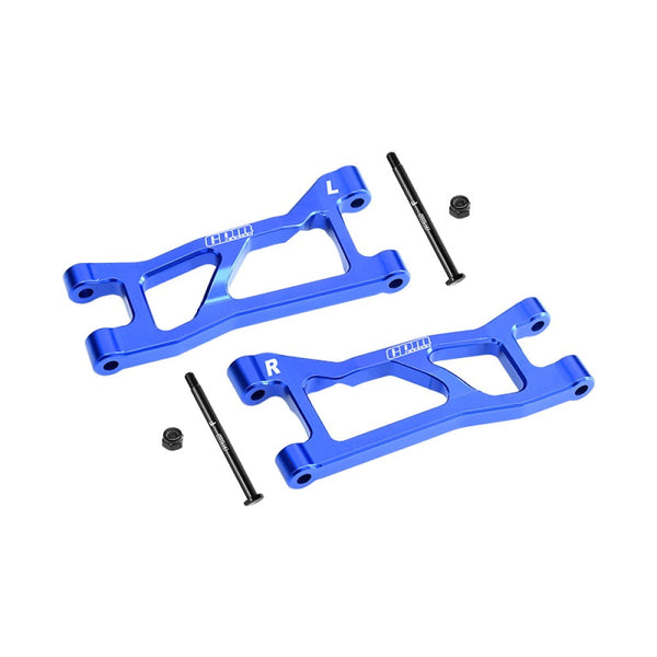 Aluminum 7075 Alloy Front Upper Suspension Arms For Traxxas 1/16 Mini XRT VXL-3S 108076-1 Monster Truck Upgrades - Blue