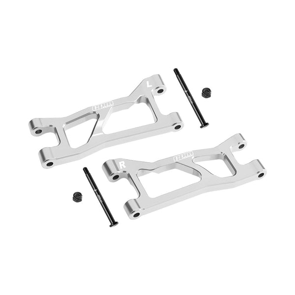 Aluminum 7075 Alloy Front Upper Suspension Arms For Traxxas 1/16 Mini XRT VXL-3S 108076-1 Monster Truck Upgrades - Silver
