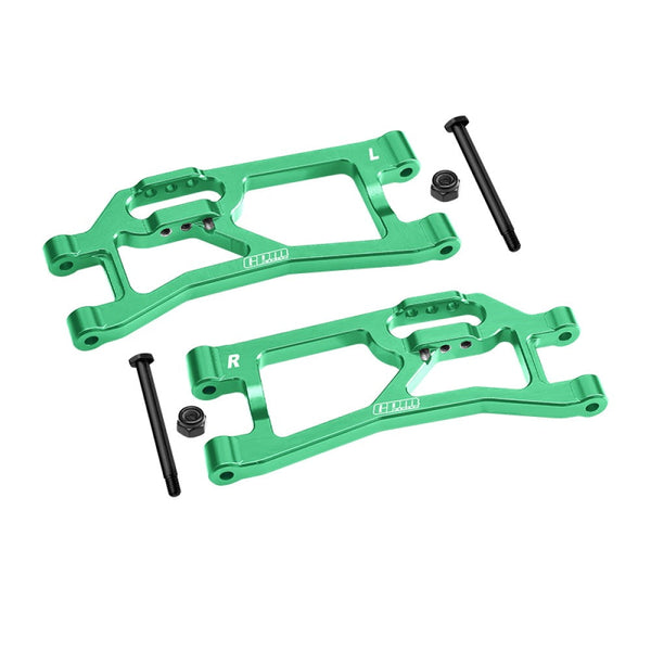 Aluminum 7075 Alloy Rear Lower Suspension Arms For Traxxas 1/16 Mini XRT VXL-3S 108076-1 Monster Truck Upgrades - Green