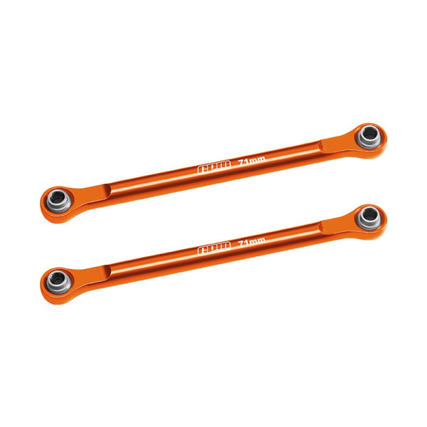 Aluminum 7075-T6 Alloy Front Steering Toe Links For Traxxas 1/16 Mini XRT VXL-3S 108076-1 Monster Truck Upgrades - Orange