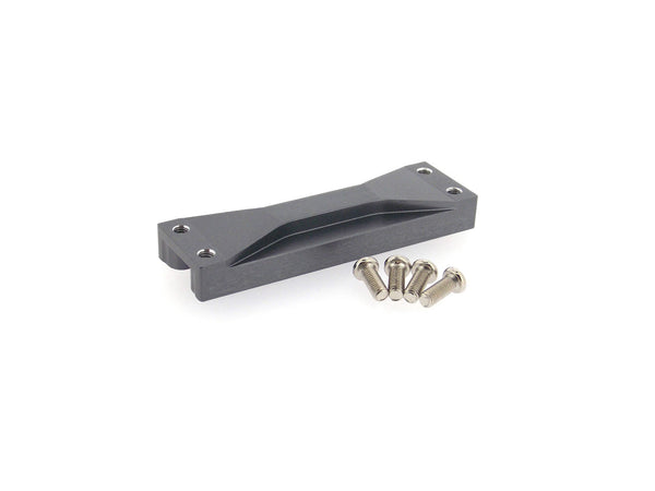 Tamiya Ford F350 High-Lift Aluminum Rear Support - 1Pc Set Gray Silver
