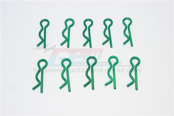 Big Flu Bodu Clip Set - 10Pcs Green