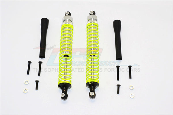 Off Road - Plastic Ball Top Damper (125mm) - 1Pr Set Silver