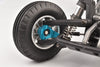 4140 Medium Carbon Steel Front Freewheel Axle Set For Tamiya 1:10 R/C 58719 BBX BB-01 Upgrade Parts