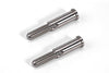 4140 Medium Carbon Steel Front Freewheel Axle Set For Tamiya 1:10 R/C 58719 BBX BB-01 Upgrade Parts