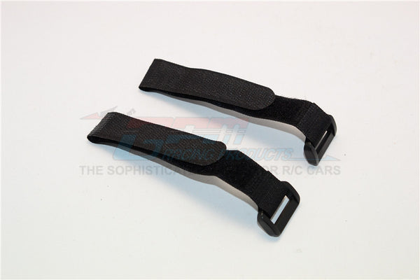 Battery Colorful Magic Cable Tie (W:2Cm L:20Cm) - 1Pr Black