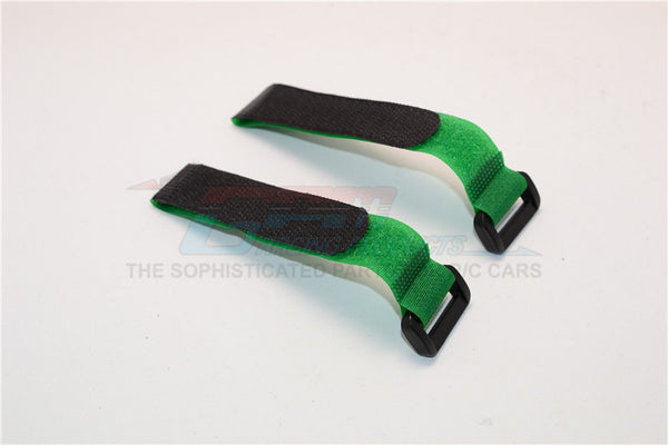Battery Colorful Magic Cable Tie (W:2Cm L:20Cm) - 1Pr Green
