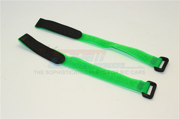 Battery Colorful Magic Cable Tie (W:2Cm L:30Cm) - 1Pr Green