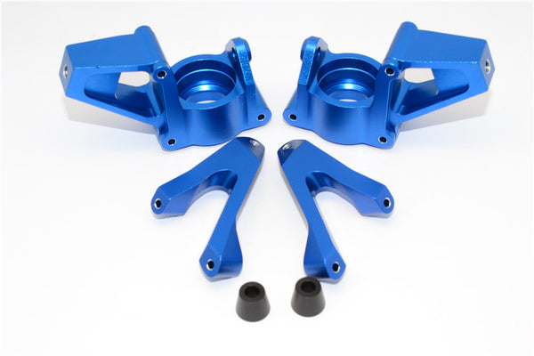 HPI Baja 5B RTR, 5B SS, 5T Aluminum Front Knuckle Arm - 1Pr Blue