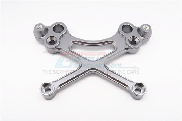 HPI Baja 5B RTR, 5B SS, 5T Aluminum Front Shock Tower - 1Pc Gray Silver