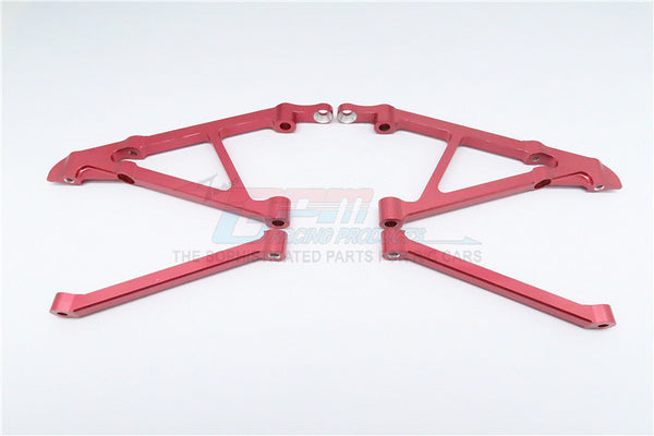 HPI Baja 5B RTR, 5B SS, 5T Aluminum Rear Shock Tower Support - 1 Set Red