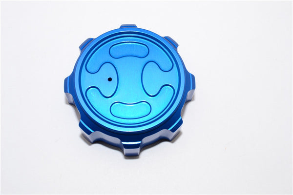 HPI Baja 5B RTR, 5B SS, 5T Aluminum Fuel Tank Cap - 1Pc Blue