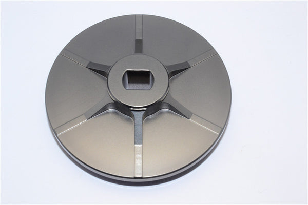 HPI Baja 5B RTR, 5B SS, 5T Aluminum Spur Gear Adaptor - 1Pc Gray Silver