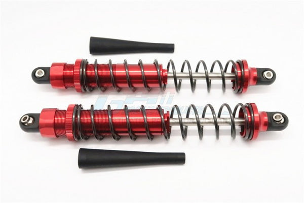 HPI Baja 5B RTR, 5B SS, 5T Aluminum Front Adjustable Spring Damper (186mm) - 1Pr Red