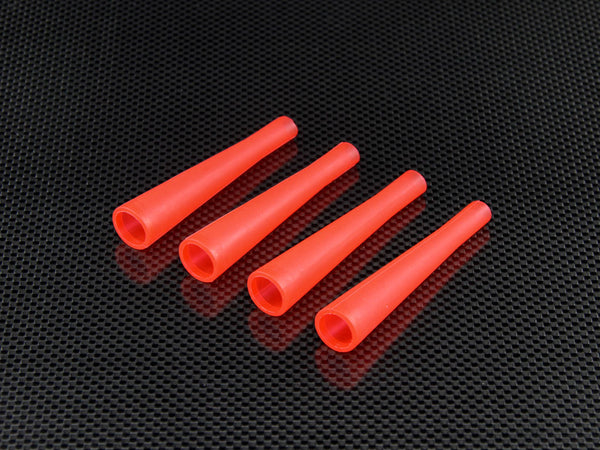 HPI Baja 5B RTR, 5B SS, 5T Silicone Shock Shaft Covers- 4Pcs Set Red
