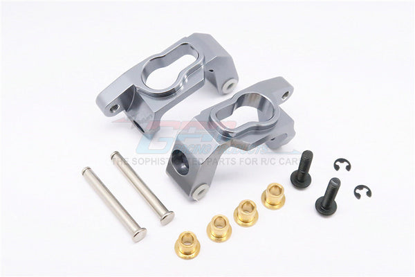 HPI Bullet 3.0 Nitro & Bullet Flux Aluminum C-Hub - 1Pr Set Gray Silver