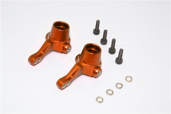 HPI Bullet 3.0 Nitro & Bullet Flux Aluminum Front Knuckle Arm - 1Pr Set Orange