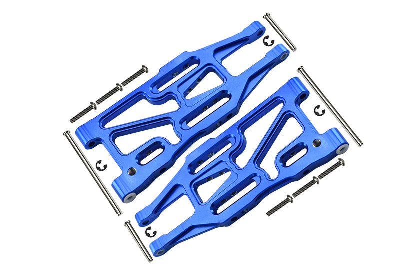 HPI Bullet 3.0 Nitro & Bullet Flux Aluminum Front Suspension Arm - 1Pr Set Blue