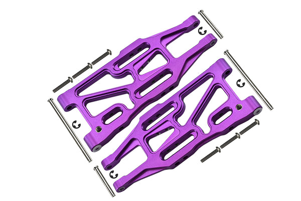 HPI Bullet 3.0 Nitro & Bullet Flux Aluminum Front Suspension Arm - 1Pr Set Purple
