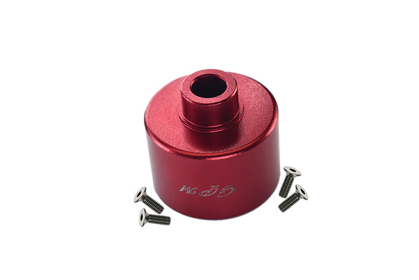 Losi 1/10 Baja Rey 4WD Desert Truck Aluminum Front Or Rear Diff Case - 1Pc Set Red