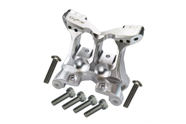 Losi 1/10 Baja Rey 4WD Desert Truck (LOS03008) Aluminum Front Shock Mount - 1Pc Set Silver