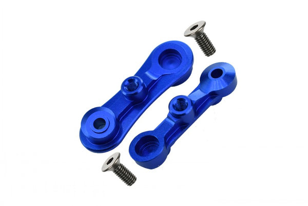 Losi 1:10 Baja Rey / Rock Rey / Hammer Rey U4 Aluminum Stabilizing Mount For Steering Assembly - 1Pr Set Blue