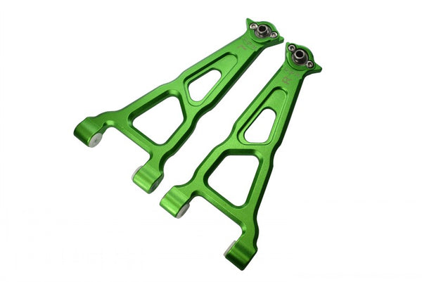 Losi 1/10 Baja Rey 4WD Desert Truck (LOS03008) Aluminum Front Upper Suspension Arm - 1 Pair Set Green