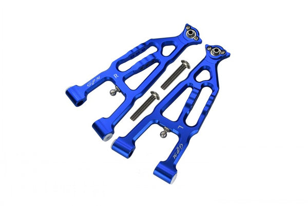 Losi 1/10 Baja Rey 4WD Desert Truck (LOS03008) Aluminum Front Lower Suspension Arm - 1 Pair Set Blue
