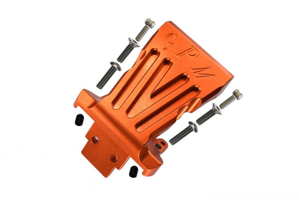 Losi 1/10 Baja Rey 4WD Desert Truck (LOS03008) Aluminum Front Bumper Mount - 1 Set Orange