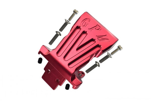 Losi 1/10 Baja Rey 4WD Desert Truck (LOS03008) Aluminum Front Bumper Mount - 1 Set Red