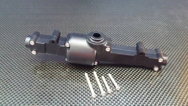 Tamiya CC01 Aluminum Rear Differential Case - 1Set Black