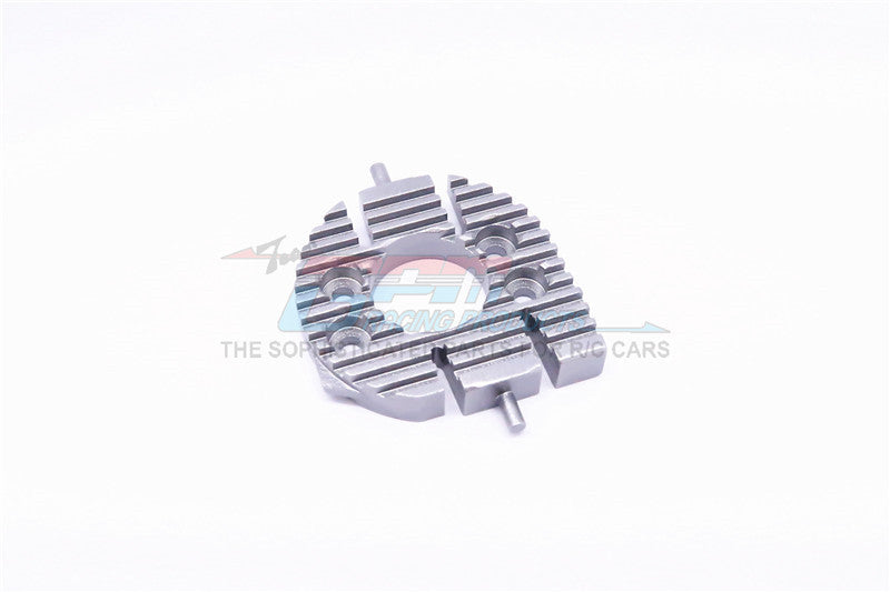 Tamiya CC01 Aluminum Motor Plate - 1Pc Gray Silver