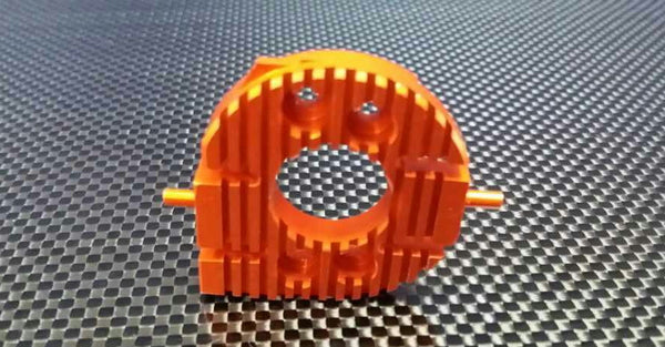 Tamiya CC01 Aluminum Motor Plate - 1Pc Orange