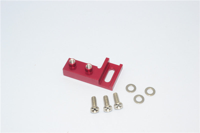 Tamiya CC01 Aluminum Servo Mount - 1Pc Red