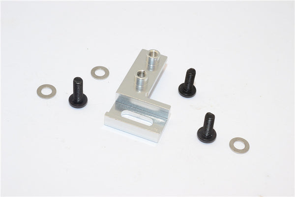 Tamiya CC01 Aluminum Servo Mount - 1Pc Silver