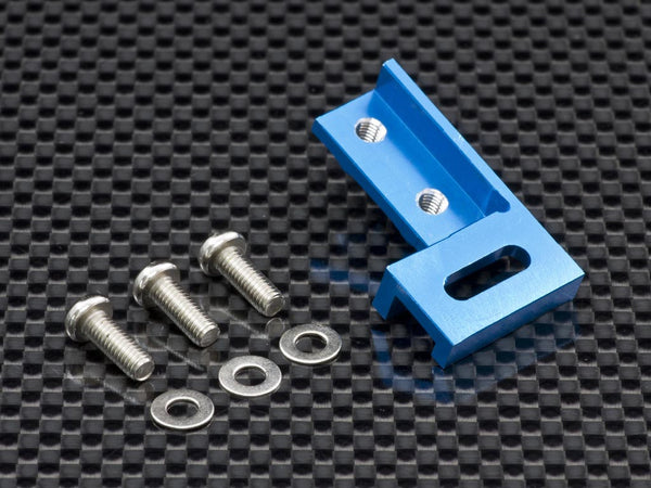 Tamiya CC01 Aluminum Servo Mount - 1Pc Blue