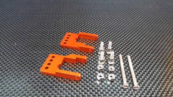 Tamiya CC01 Aluminum Rear Damper Mount - 1Set Orange